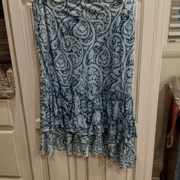 Ralph Lauren Jeans Paisley print Skirt - Picture 5 of 8